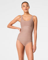 SPANXshape™ Invisible Supima® Cotton Tank | Cafe Au Lait